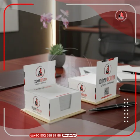 مكعبات أوراق ملاحظات مطبوعة