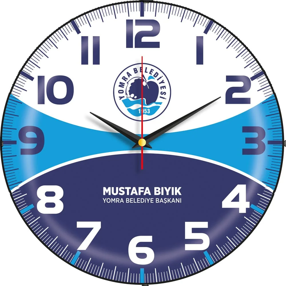 Wanduhr mit gewölbtem Glas BDS-5180