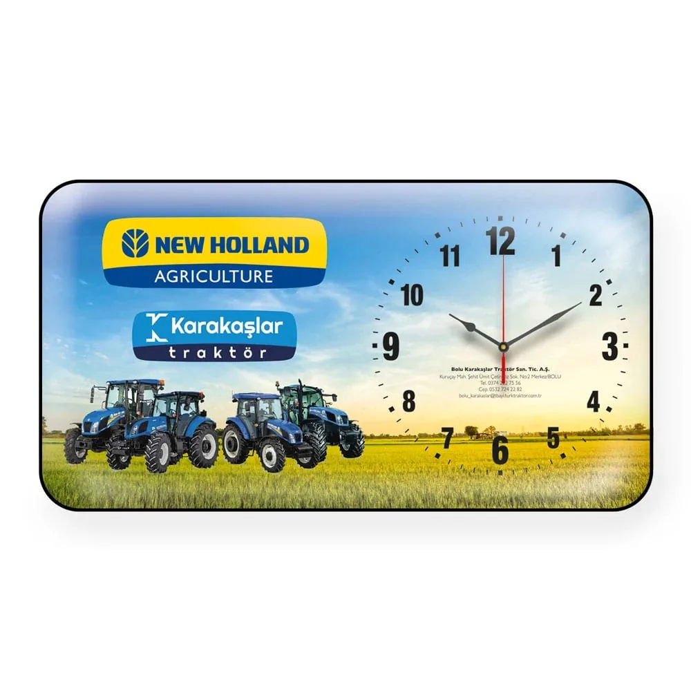 Horloge murale verre bombé BDS-5185