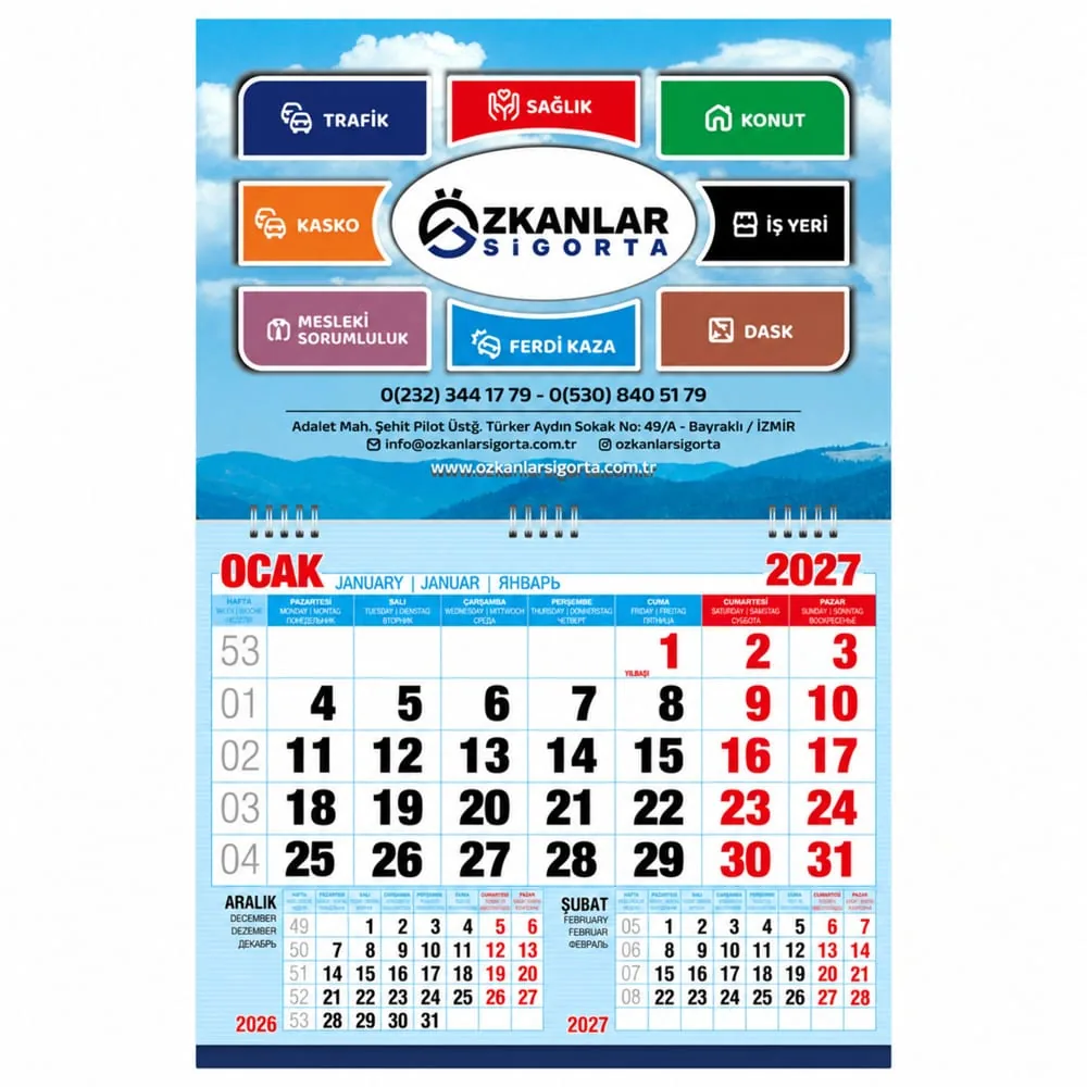 Calendrier marin économique petit format GMT-5650