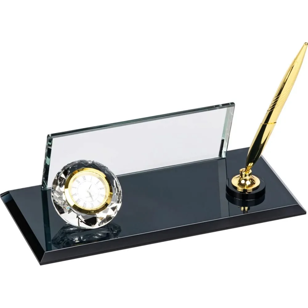 Tischnamensschild-Set aus Kristall MIS-7055