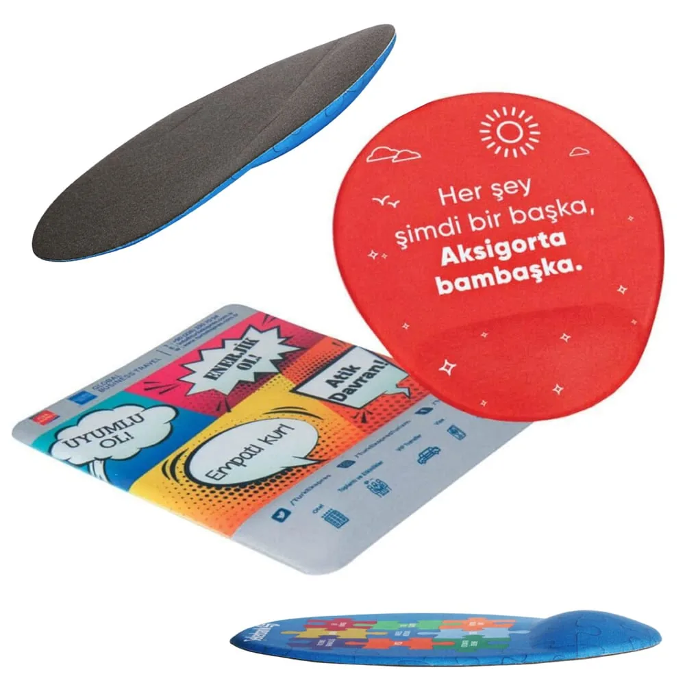 Mauspad mit Handgelenkauflage PAD-6850