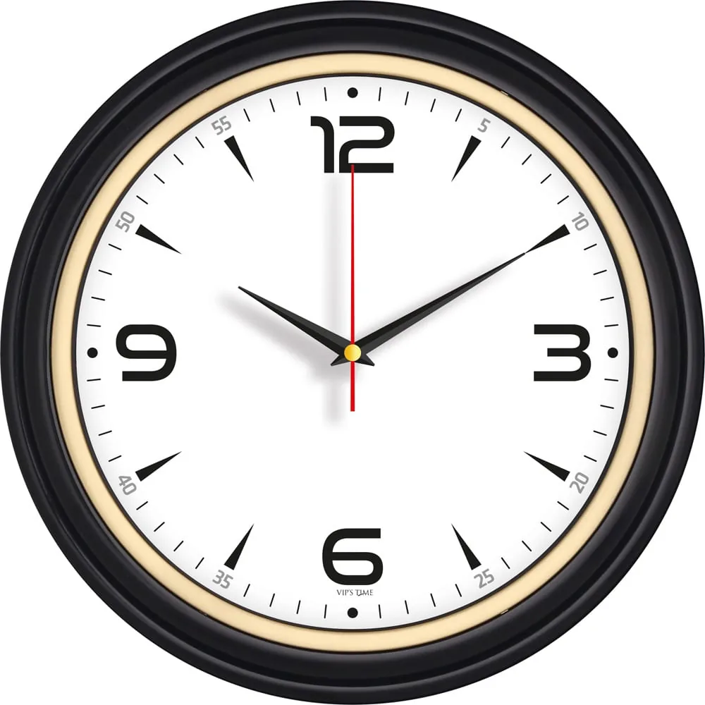 Horloge murale cadre plastique PDS-5315
