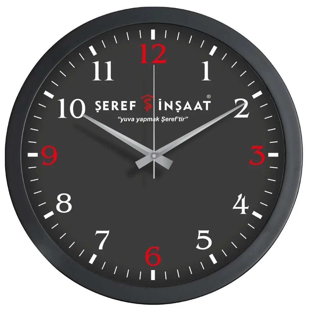 Wanduhr mit Kunststoffgehäuse PDS-5340