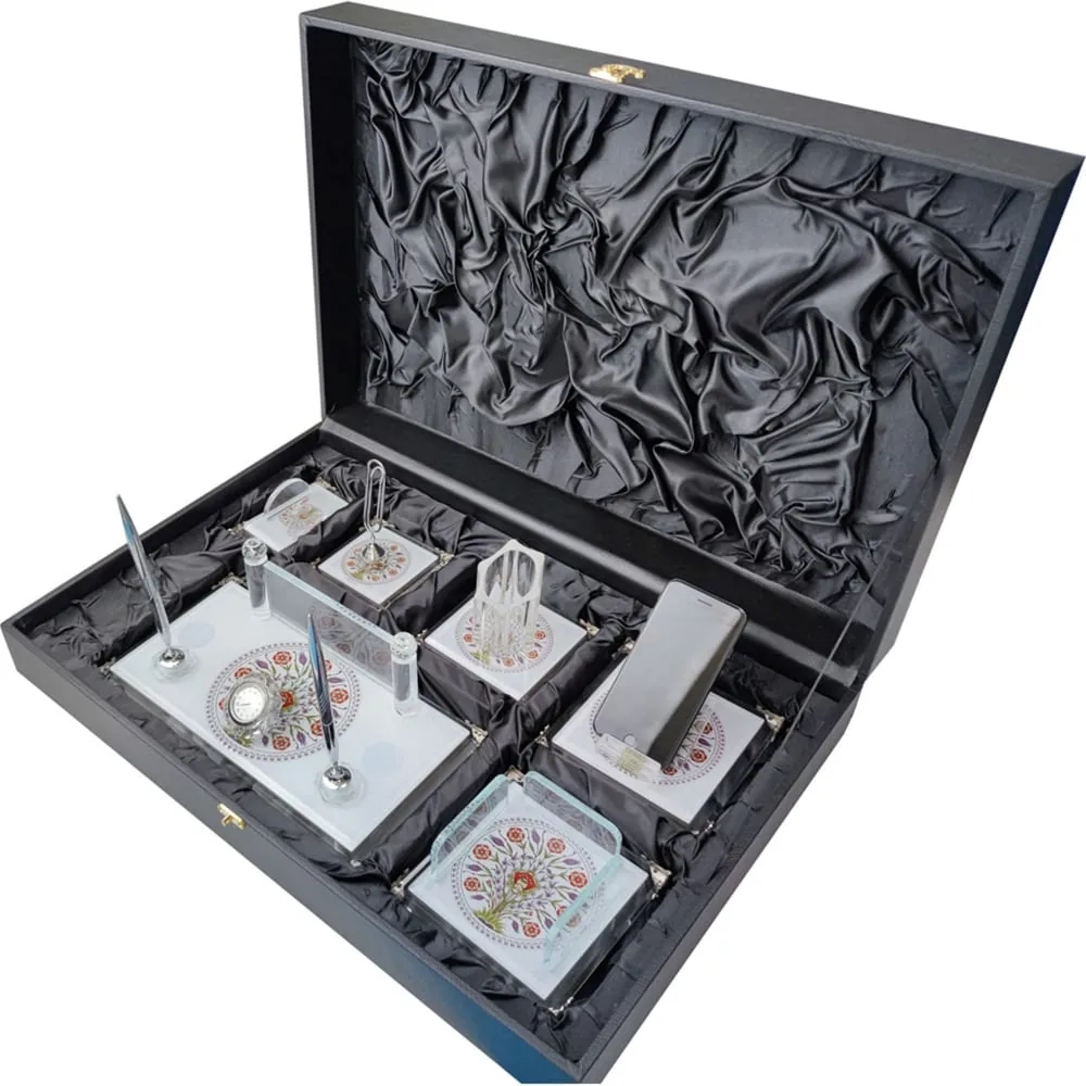 Crystal desk set SMN-7030