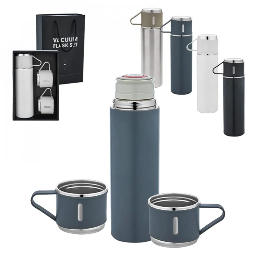 Thermosflaschen-Set mit Bechern TRM-4215