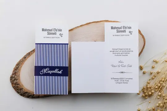 بطاقة ختان Sünnet 1001 – صورة 1