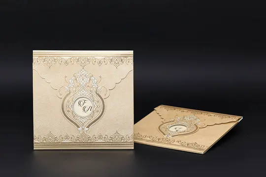 بطاقة زفاف فاخرة Alyans 2005 – صورة 1