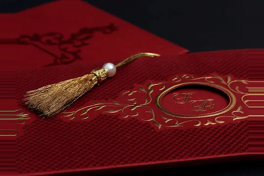 بطاقة زفاف فاخرة Alyans 2022 – صورة 3