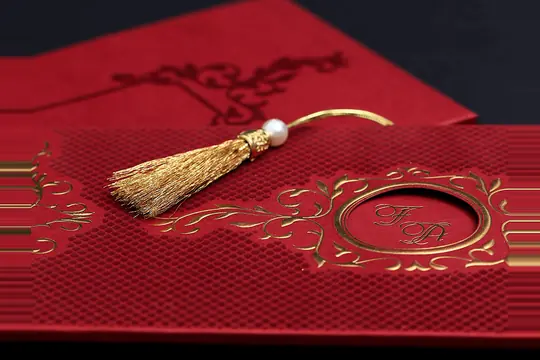 بطاقة زفاف فاخرة Alyans 2022 – صورة 4