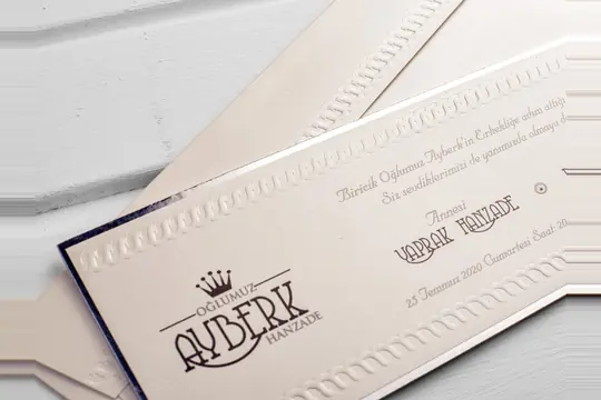 Aras 4964 sünnet davetiyesi modeli – görsel 2