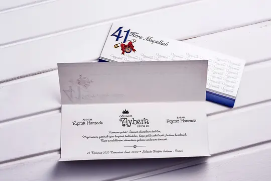 بطاقة ختان Aras 4995 – صورة 2