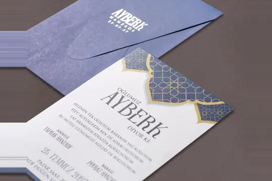 Aras 5013 sünnet davetiyesi modeli – görsel 2