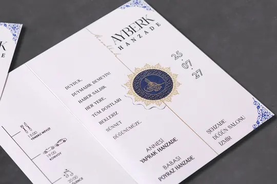 Aras 5025 sünnet davetiyesi modeli – görsel 4