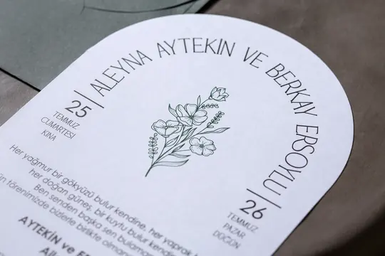 Fenomen 7097 nişan ve düğün davetiyesi modeli – görsel 2