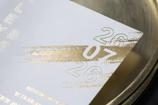 بطاقة خطوبة وزفاف Fenomen 7099 – صورة 3