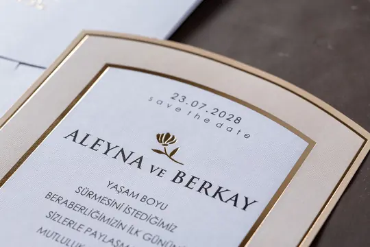 İklim 10729 nişan ve düğün davetiyesi modeli – görsel 2