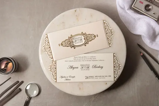 بطاقة زفاف Wedding 8221 – صورة 2