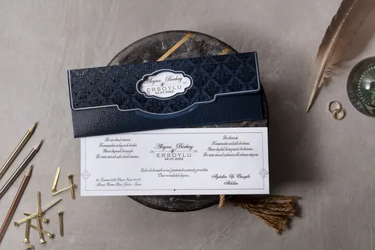 بطاقة زفاف Wedding 8259 – صورة 2