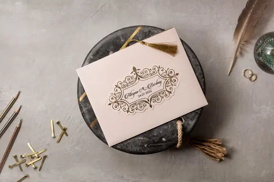 بطاقة زفاف Wedding 8314 – صورة 1