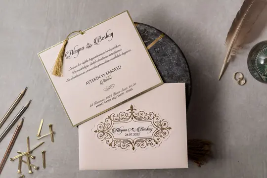 بطاقة زفاف Wedding 8314 – صورة 2