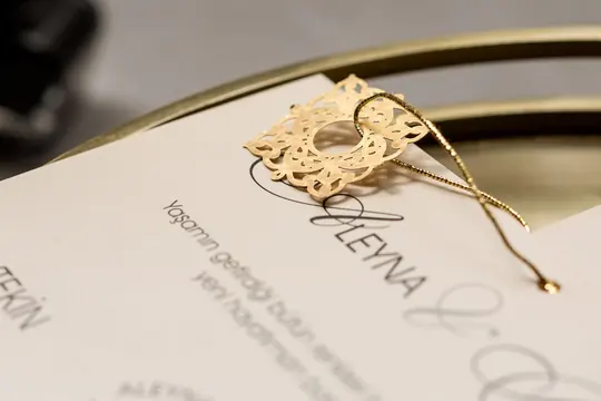 بطاقة زفاف Wedding 8326 – صورة 4