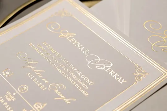 بطاقة زفاف Wedding 8382 – صورة 4