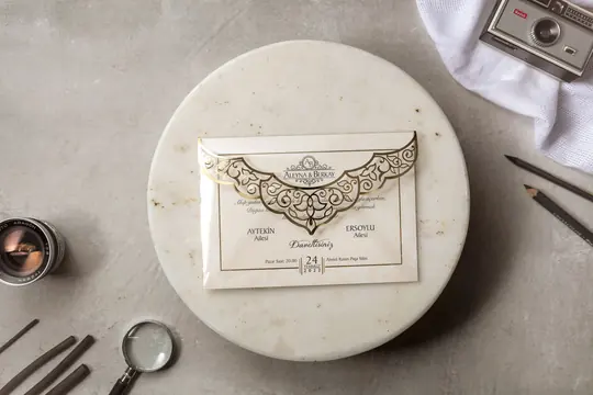 بطاقة زفاف Wedding 8385 – صورة 1