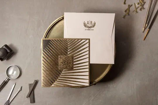 بطاقة زفاف Wedding 8389 – صورة 1
