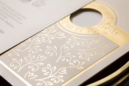 بطاقة زفاف Wedding 8390 – صورة 4