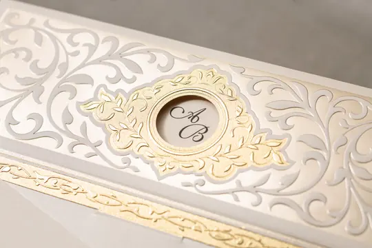 بطاقة زفاف Wedding 8396 – صورة 3