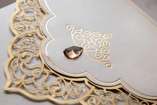 بطاقة زفاف Wedding 8407 – صورة 3
