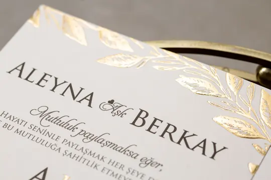 Wedding 8408 düğün davetiyesi modeli – görsel 4