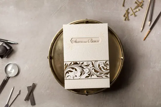 بطاقة زفاف Wedding 8416 – صورة 1