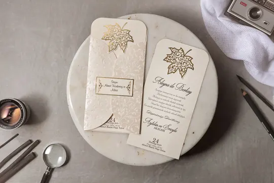 بطاقة زفاف Wedding 8417 – صورة 3
