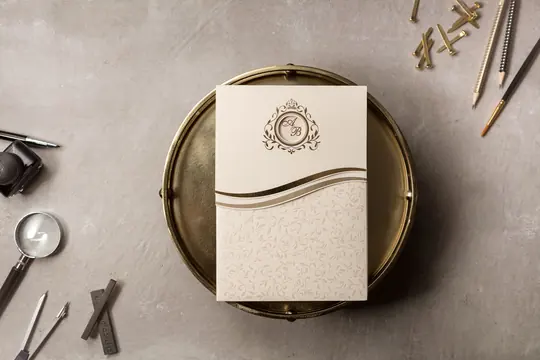 بطاقة زفاف Wedding 8423 – صورة 1