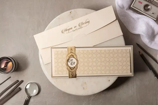 بطاقة زفاف Wedding 8433 – صورة 1