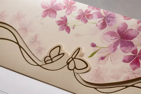 بطاقة زفاف Wedding 8453 – صورة 3