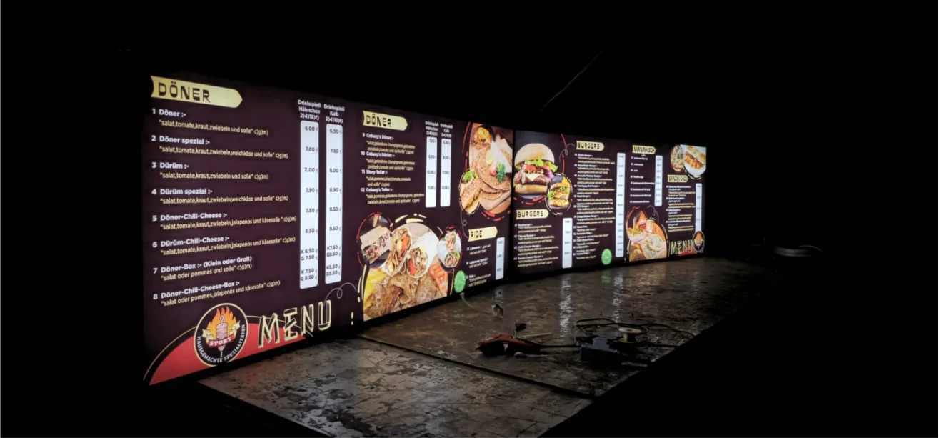 لوحات Light Box داخلية