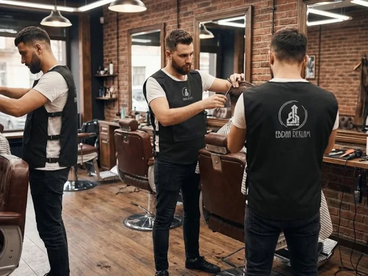 Gilet-tablier de coiffeur (Apron Vest) GYM08