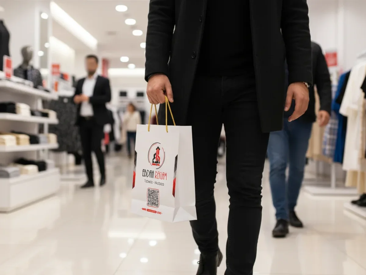 Printed Cardboard Shopping Bag TOR/GEN