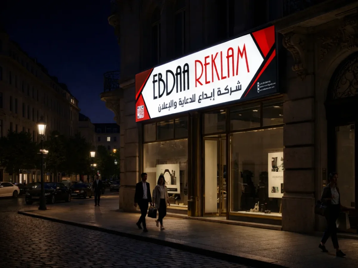 LED Light Box Sign for Shopfronts LF04