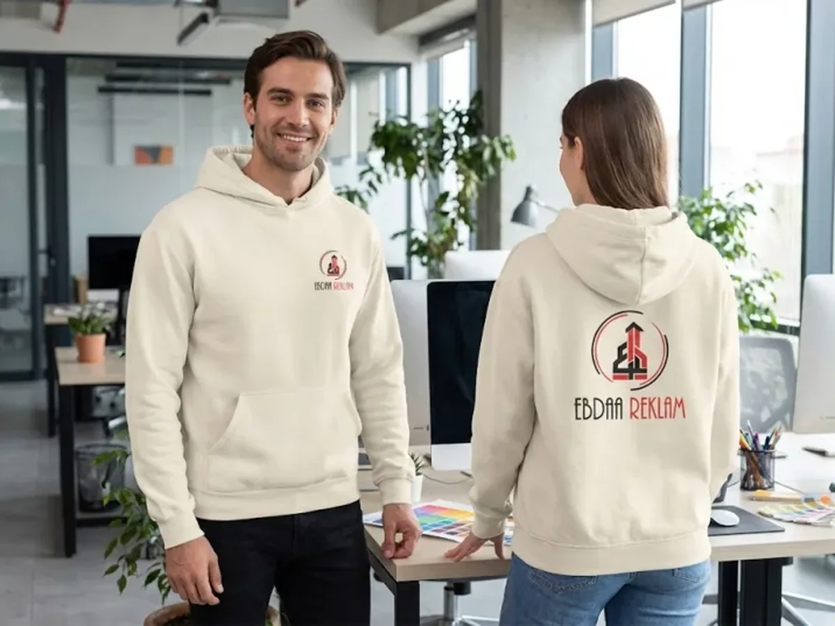 Baumwoll-Hoodie mit Kapuze, langarm GYM05