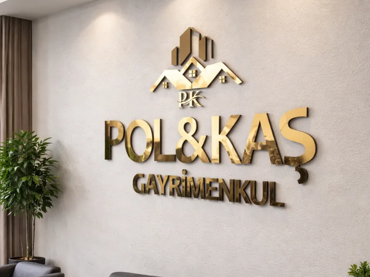 Plexiglas-Logo mit Forex-Unterlage IND06