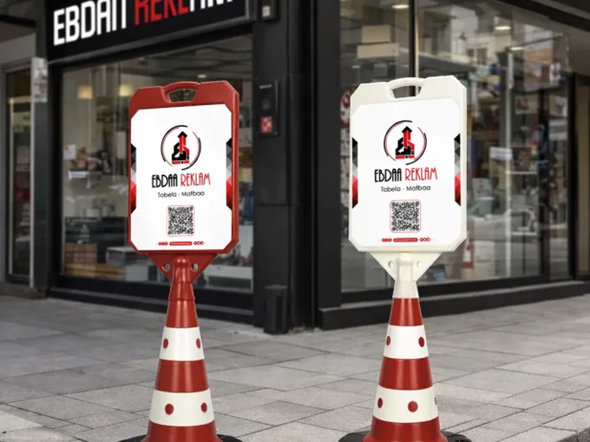 Conical Road Sign (Doba) STND02