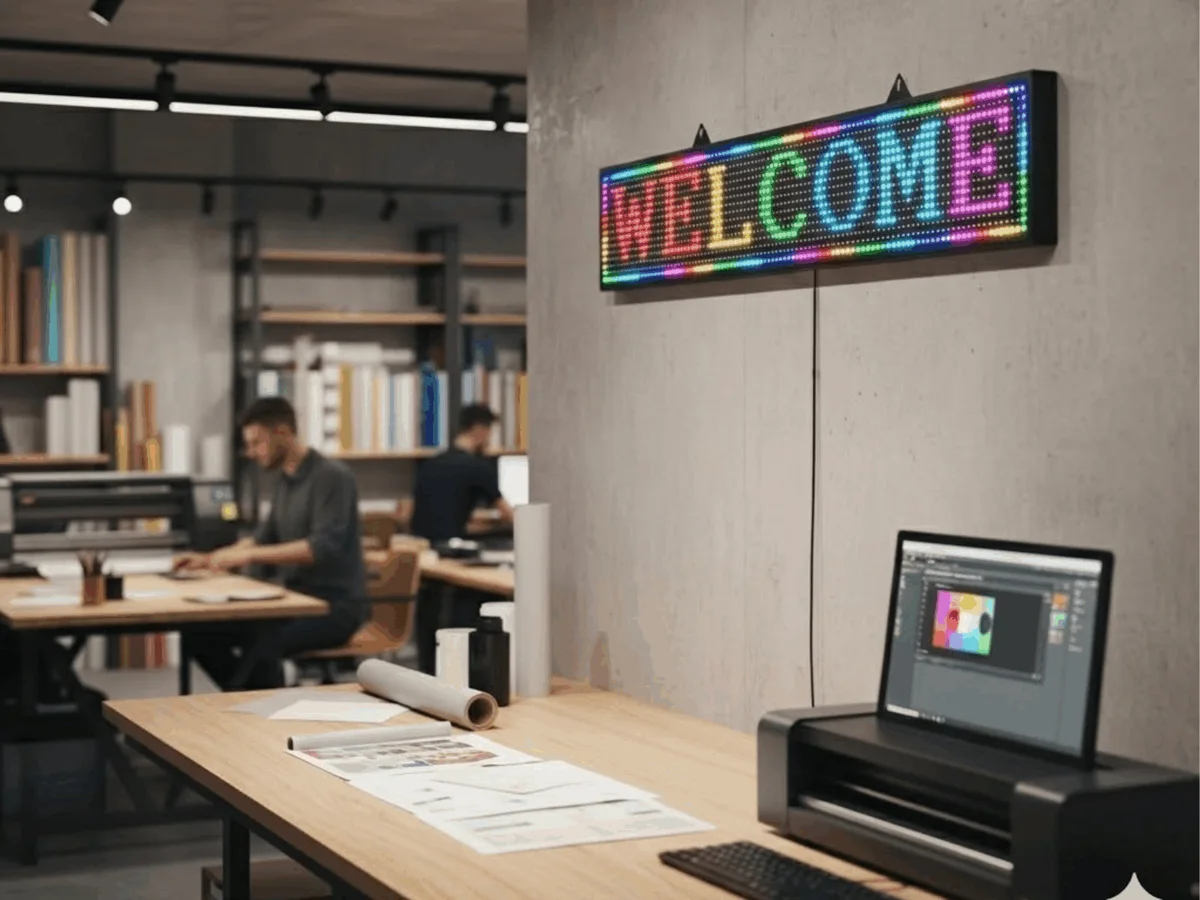 Colour LED Sign FT12